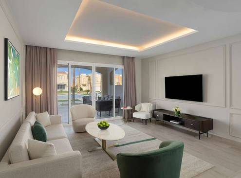 Three Bedroom Deluxe Villa With Pool View